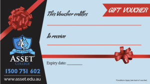 asset college gift voucher